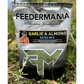 Feedermania Krmítková Směs Groundbait 50/50 Mix 800 g Garlic Almond