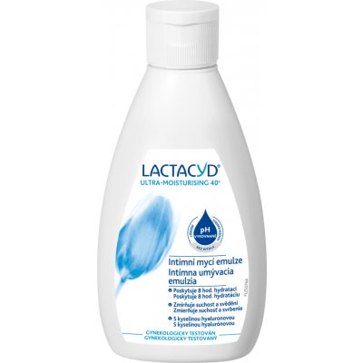 Lactacyd Ultra-Moisturising 40+ intimní mycí emulze 200 ml – Zboží Dáma