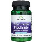 Swanson Chrom Pikolinát 200 mcg 100 kapslí – Hledejceny.cz