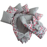 BabyTýpka Výbavička Cikcak Red Grey – Hledejceny.cz