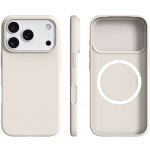 VSECHNONAMOBIL 123237 RUBBER MAGSAFE Silikonový kryt pro Apple iPhone 17 Pro béžový – Zboží Mobilmania