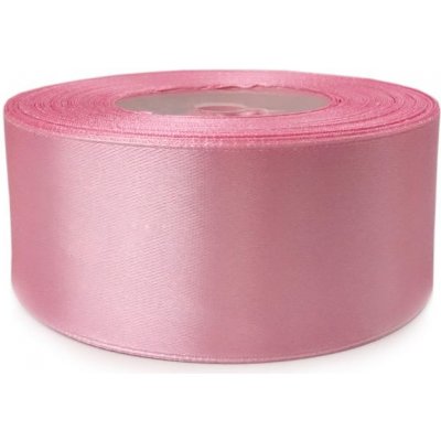 Jednolíci saténová stuha světle starorůžová 8047 38 mm 30 m – Zboží Mobilmania