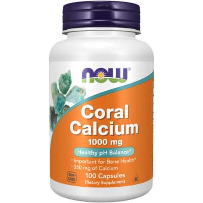 Now Foods NOW Coral Calcium 1000 mg 100 veg kapslí – Hledejceny.cz
