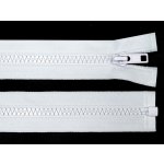 Kostěný zip šíře 5 mm délka 85 cm bundový 101 bílá – Zboží Dáma