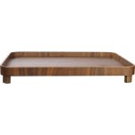 ASA Selection Dřevěný tác hranatý Wood hnědý 45x36cm – Zboží Dáma