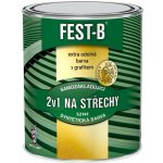 Barvy A Laky Hostivař FEST-B S2141, antikorozní nátěr na železo 0111 šedý, 12kg – HobbyKompas.cz