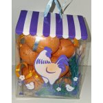 Velikonoční dekorace vajíčka 6ks Oranžová – Zboží Dáma