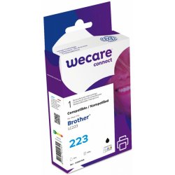 Kompatibilní náplně a tonery WeCare Brother LC223BK - kompatibilní