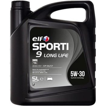 Elf Sporti 9 LongLife 5W-30 5 l