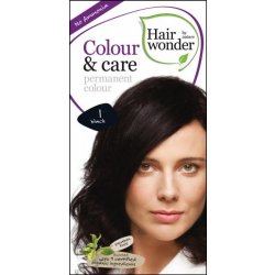 Hairwonder BIO přírodní dlouhotrvající barva Hairwonder černá 1