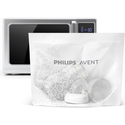 Philips Avent Steriliser bags SCF297/05 sterilizační sáčky do mikrovlnné trouby 5 ks – Zboží Dáma