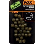 FOX Edges Tapered Bore Beads 4mm Trans Khaki 30ks – Hledejceny.cz