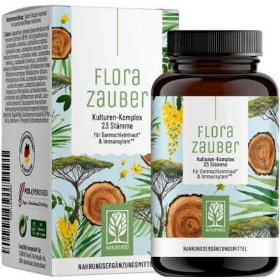 Naturtreu Zázrak přírody Bakteriální kultury pro zdravé střeva 60 kapslí – Hledejceny.cz