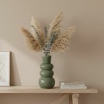 Home Styling Collection Keramická váza v bublinkovým tvaru, 25 x 13 cm, zelená zelený – Hledejceny.cz