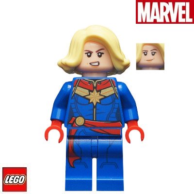 LEGO® 76196 Figurka Captain Marvel – Zboží Mobilmania