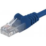 PremiumCord sputp01B Patch UTP RJ45-RJ45 level 5e, 1m, modrý – Hledejceny.cz