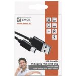 Emos SM7009BL USB 2.0 A/M - mini B/M, 2m, černý – Hledejceny.cz