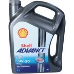 Shell Advance Ultra 4T 15W-50 4 l – Hledejceny.cz