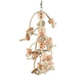 Flamingo přírodní sisal dřevo 50 cm – Zboží Dáma