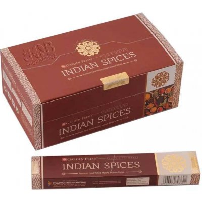Garden Fresh Indian Spices indické vonné tyčinky 12 x 15 g – Hledejceny.cz