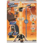 Dickie stavební jeřáb Mega Crane 120 cm na kabel – Zboží Dáma