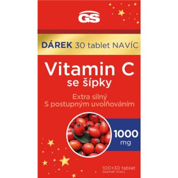 GS Vitamin C1000 se šípky 00+30 tablet 2023