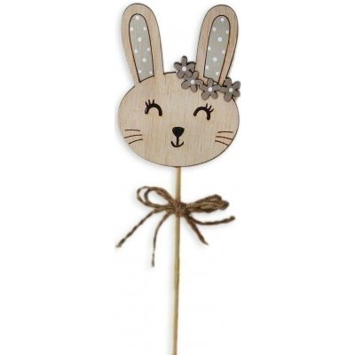 Zajíc zápich dřevo 5,6/27,5cm natural – Hledejceny.cz