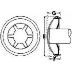 podložka pr. 5x12.4x3.8 A2 NEREZ StarLock krytka kulatá – Hledejceny.cz