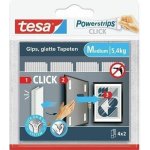 Tesa Powerstrips Click Medium proužky 4 x 2 ks 77721-00003-00 – Sleviste.cz