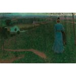 Obrazy - Hudeček, Antonín: Večerní ticho - reprodukce obrazu – Zboží Dáma