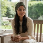 Ebbie bavlněný turban-twist KHAKI – Hledejceny.cz