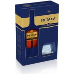 Metaxa 12* 40% 0,7 l (kazeta 2 sklenice) – Zbozi.Blesk.cz