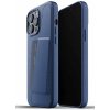 Pouzdro a kryt na mobilní telefon Pouzdro MUJJO Full Leather Wallet Case iPhone 13 Pro Max - Monaco modré