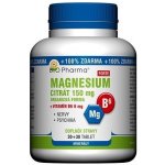 Bio Pharma Magnesium citrát Forte 150 mg+vit.B6 6 mg 60 tablet – Hledejceny.cz