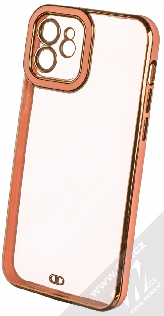 Pouzdro 1Mcz Angel Eyes TPU Apple iPhone 12 růžové
