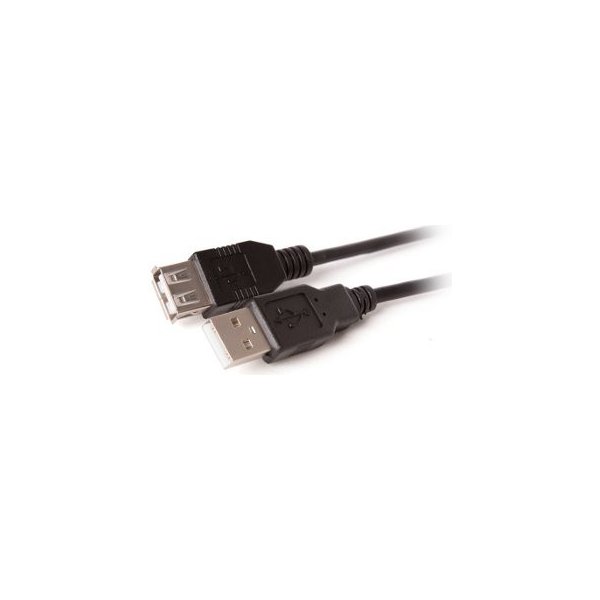 usb kabel Digitalbox DBBL-USB20AFAM18 BASIC.LNK prodlužovací USB 2.0 AM-AF, 1,8m