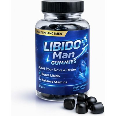 Libidi+ LIBIDO+ Man Gummies 60 ks 180 g – Hledejceny.cz