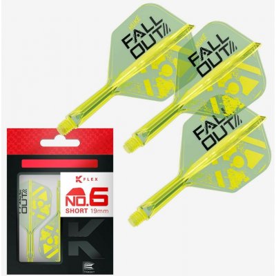 Target K-Flex Luke Littler Fallout No6 a krátké násadky na šipky – Hledejceny.cz