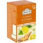 Ahmad Tea Lemon Ginger 20 x 2 g – Hledejceny.cz