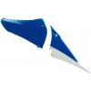 Rtech horní díl spoileru chladiče Yamaha YZ 450 F 10-13 modro-bílý