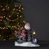 Vánoční osvětlení STAR TRADING Merryville LED světlo Santa na motocyklu