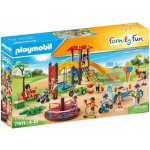 Playmobil 71571 Velké dětské hřiště kolotoč, skluzavka, kolo – Zboží Živě