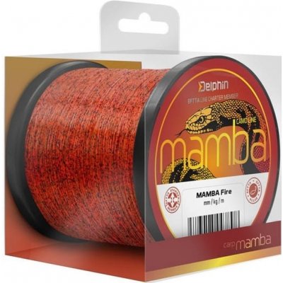 Delphin Mamba Carp Fire 600m 0,30mm 7kg – Zboží Dáma