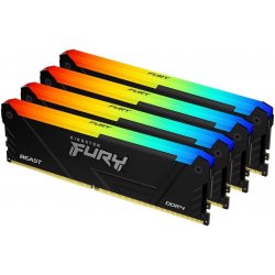 Kingston Fury Beast DDR4 32GB 3600MHz CL17 (4x8GB) KF436C17BB2AK4/32