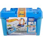 Hot Wheels TRACK BUILDER FLK89 V KUFŘÍKU MULTI LOOP BOX – Zboží Dáma