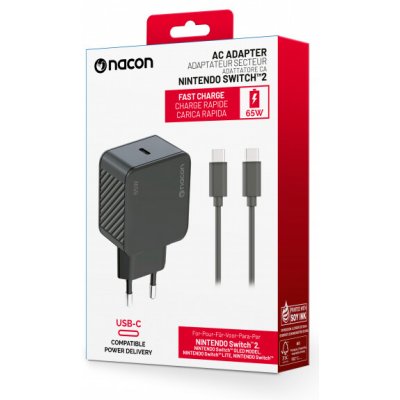 Nacon AC Adapter Nintendo Switch 2 – Sleviste.cz