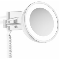 Decor Walther Nástěnné osvětlené kosmetické zrcadlo BS 25 PL 3x bílý mat  ostatní kosmetická pomůcka - Nejlepší Ceny.cz
