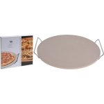 EXCELLENT Pizza kámen do trouby nebo na gril s rukojeťmi 33 cm – Sleviste.cz