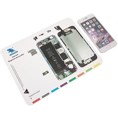 AppleMix Magnetická podložka pro šroubky Apple iPhone 6 (rozměr 25x19cm) – HobbyKompas.cz