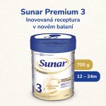 Sunar Premium 3 HMO batolecí mléko 6 x 700 g – Zboží Mobilmania
